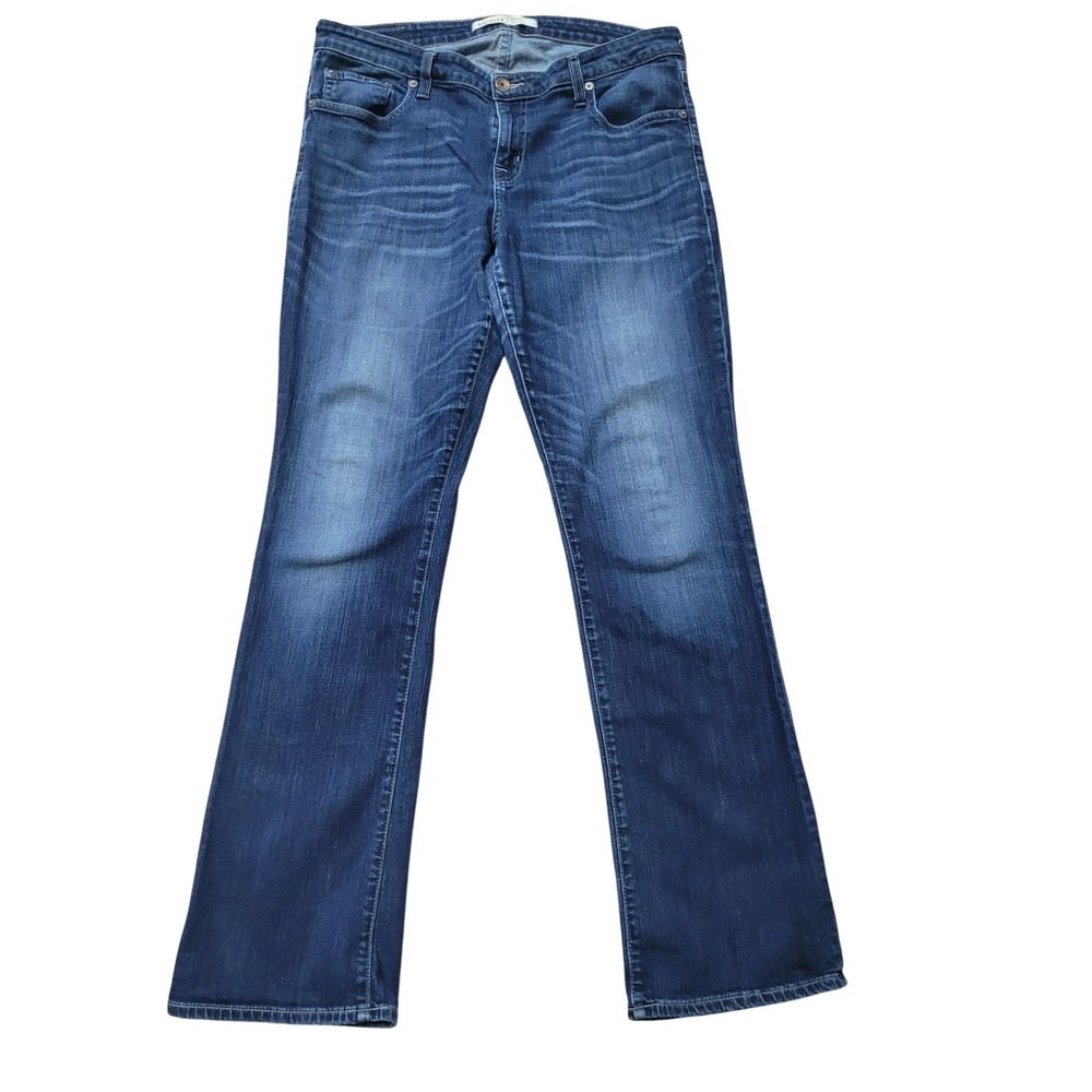 Big Star‎ Maddie Bootcut Jeans Womens 31L Long Dark Wash Western